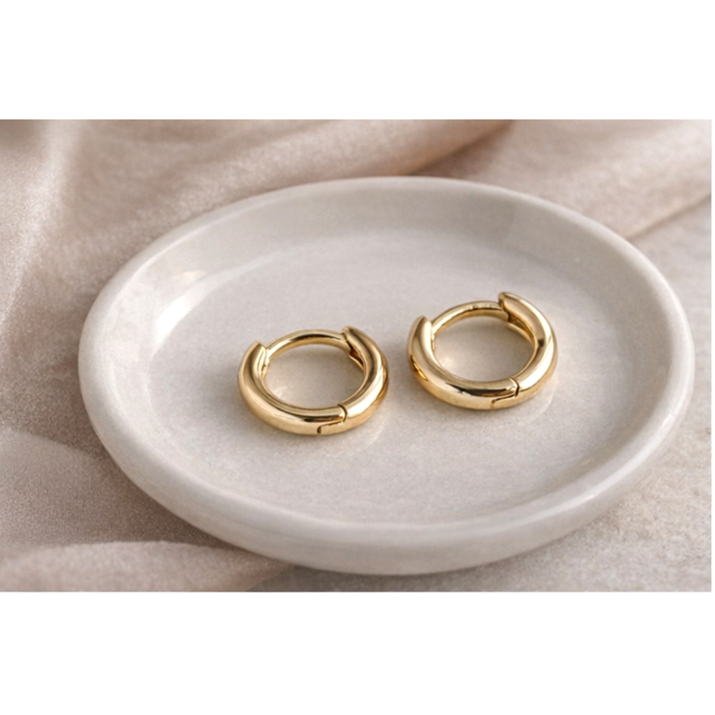 Gold Hoop Earrings