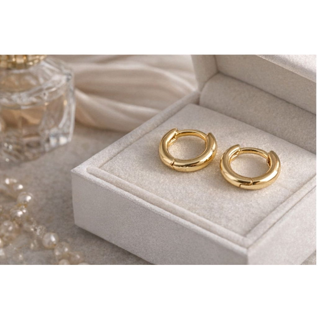 Gold Hoop Earrings